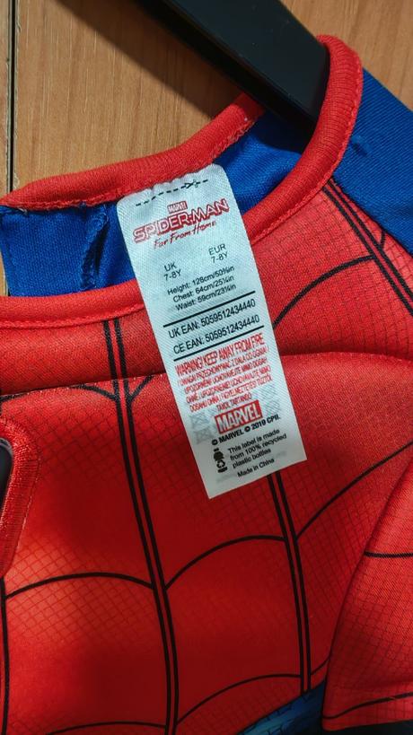 Kostym spiderman,