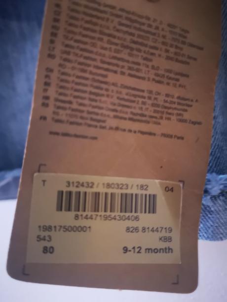 Riflová sukňa, dopodopo,80