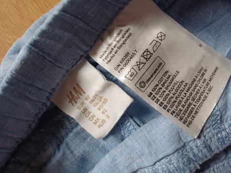 Letná súprava, h&m,92
