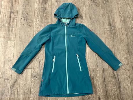 Kvalitna funkcna dlhsie softshell bunda trollkids, trollkids,164