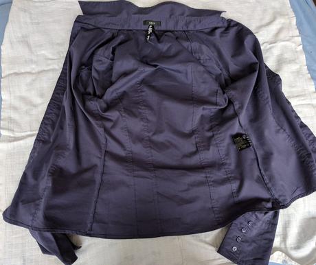 Košeľa dva krat oprata raz oblecena zn. zero, 36