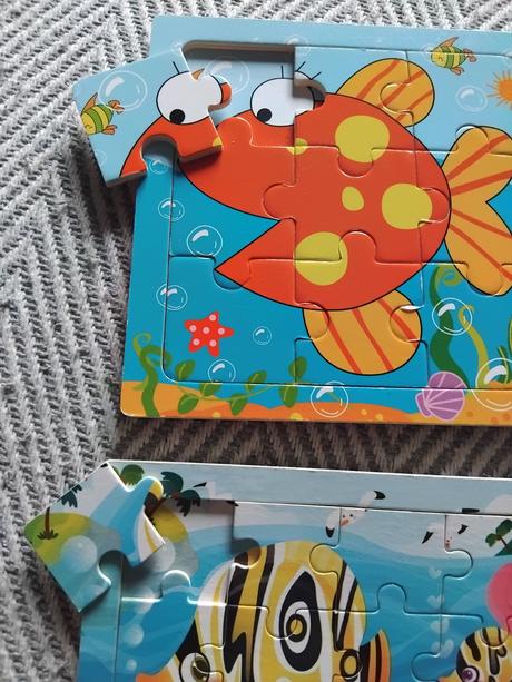 Puzzle rybky,