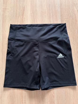 Predám dámske čierne športové šortky, adidas,l