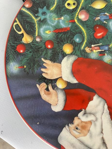 Obrovska vianocna talianska tacka misa az 32,5 cm,