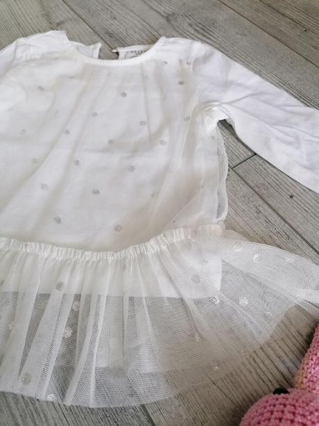 Krásne tričko s tylom, reserved,80