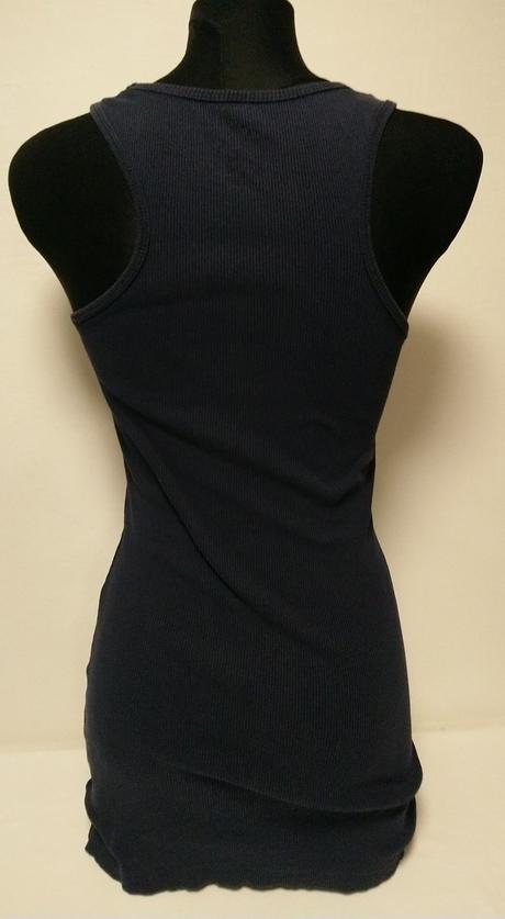 Dámsky predĺžený tmavo modrý top, kingdo, s/m, m