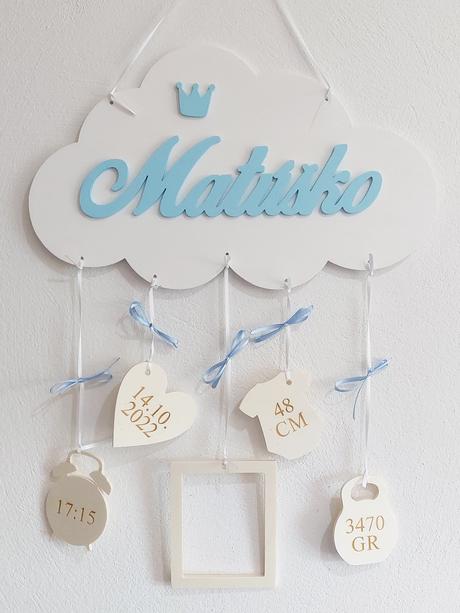 Meno na oblaku šírka 35cm,