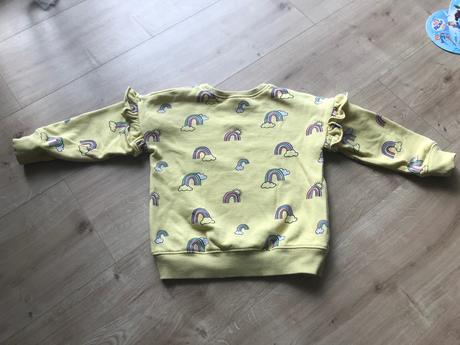 Krásna dúhová mikinka, next,98