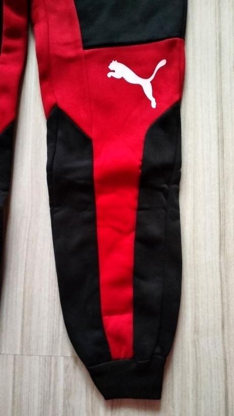 Čierno červená tepláková súprava, puma,152 - s