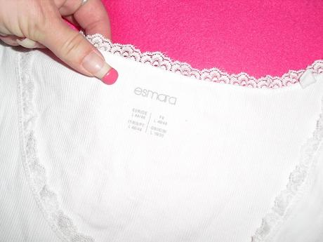 Esmara s krajkou topik, esmara,l