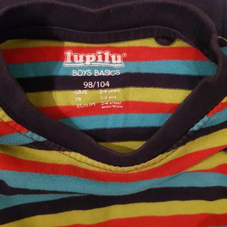 Tričká dlhý rukáv 98/104, lupilu,104