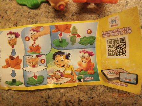 Kinder se292 veľkonočné 2018,