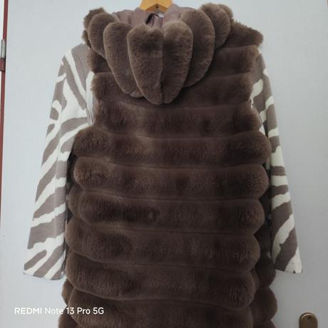 Kožušinková vesta-m,l, 