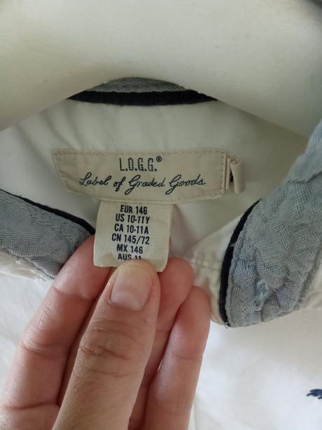 Biela košeľa h&m 146, h&m,146