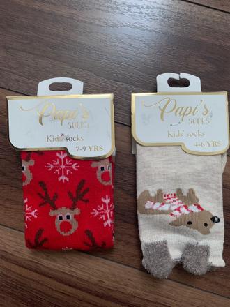 Ponožky vianočné, 27