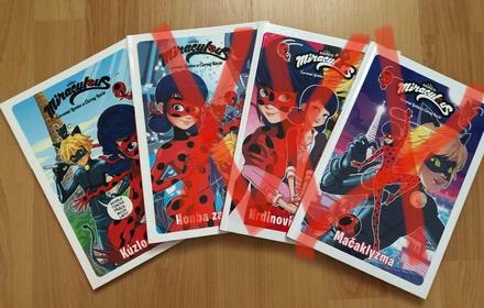 Komix - miraculous - kúzelná beruška 1.časť, 