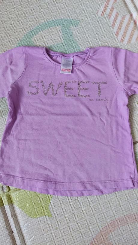 8x tričko s dlhým rukávom, zara,80