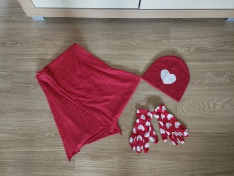 Set čiapka, šál a rukavice veľ.128 super stav, h&m,128