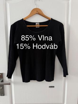 Termo tričko zo zmesi vlny a hodvábu, l