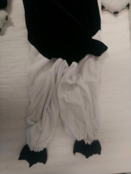 Kostým zamatový panda, fiori paolo, 2-3r, 92-98 cm, 