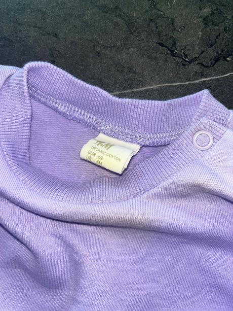 Šaty h&m fialové v.62, h&m,62
