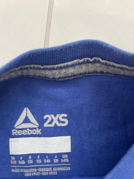 Športove trička 2ks, reebok,116