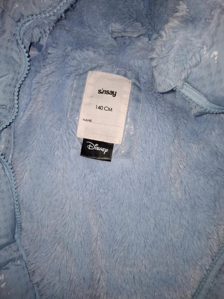 Zimná dievčenská  bunda, sinsay,140