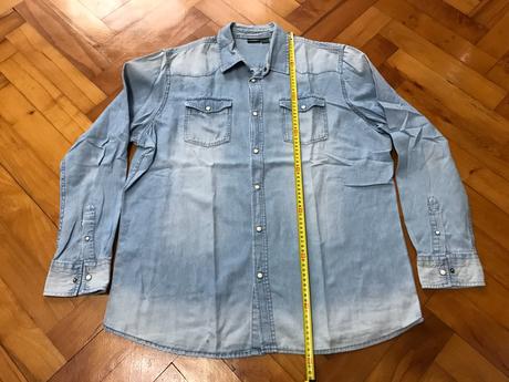 Pánska bledomodrá košeľa, xl