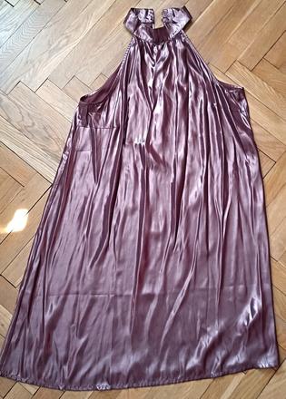 Koktejlove saty s metalickym leskom, bonprix,38