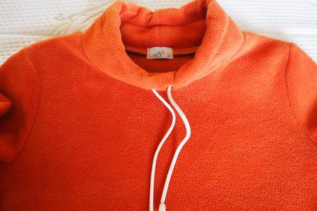 Flisová mikina pre tehotné, s