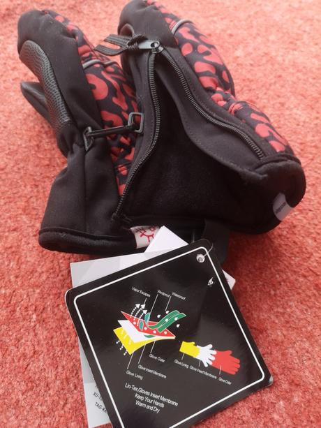 Borjesson chlapčenské zimné rukavice 5-6 rokov, 110 / 116