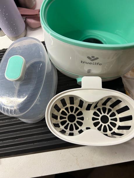 Truelife ohrievač mlieka a príkrmov invio bw doubl, 