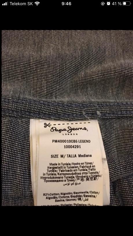 Pánska riflova bunda pepe jeans, pepe jeans,m