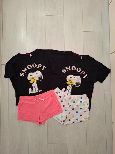 Pyžamo 2ks, peanuts,146