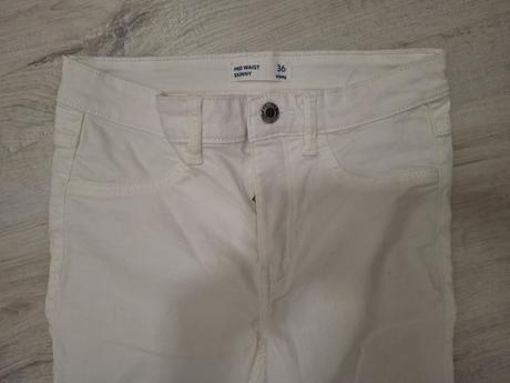 Biele rifle veľ.36, sinsay,36