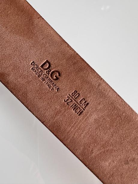 Dolce&gabbana - kožený opasok, dolce&gabbana