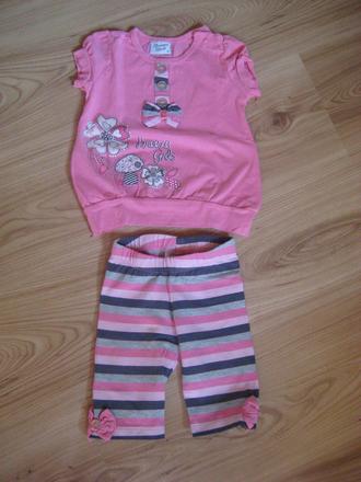 Tričko a 3/4 legínky, 86