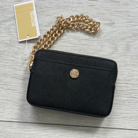 Michael kors cardholder peňaženka čierna, original, michael kors