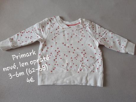 Mikina, primark,62
