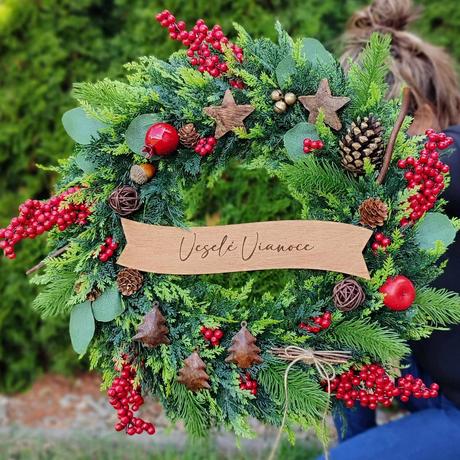 Vianočný veniec,