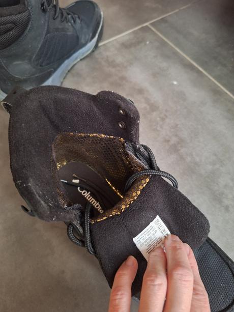 Zimna obuv, columbia,40