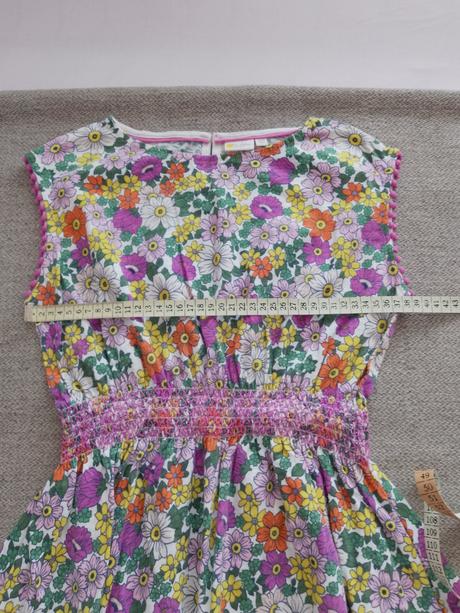 Dievčenské letné šaty, mini boden,152