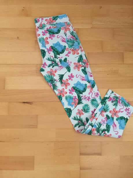 Dámske elastické nohavice, 38