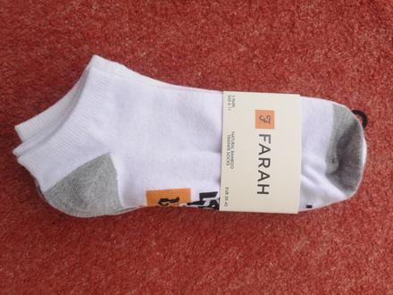Farah pánske ponožky 5 párov veľkosť 39-45, 39 / 40 / 42 / 44 / 46