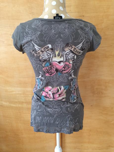 Faith bavlnené tričko, xs, xs