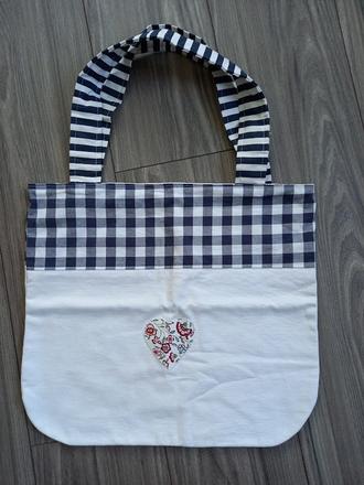 Obojstranná plátená taška, 