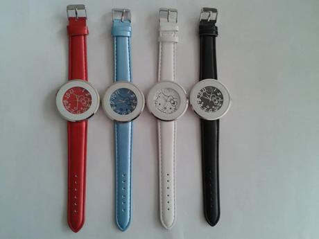 Hello kitty hodinky športový štýl., 