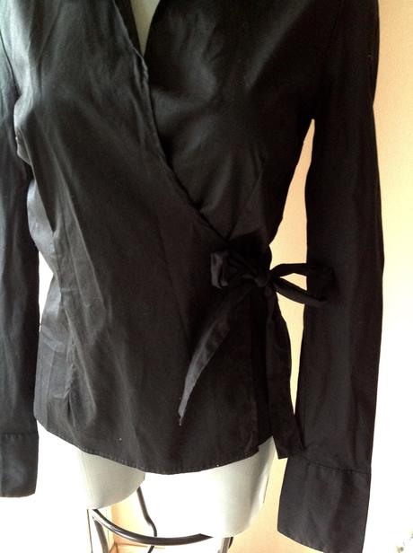 Elastická zavinovacia blúzka /9a, h&m,36