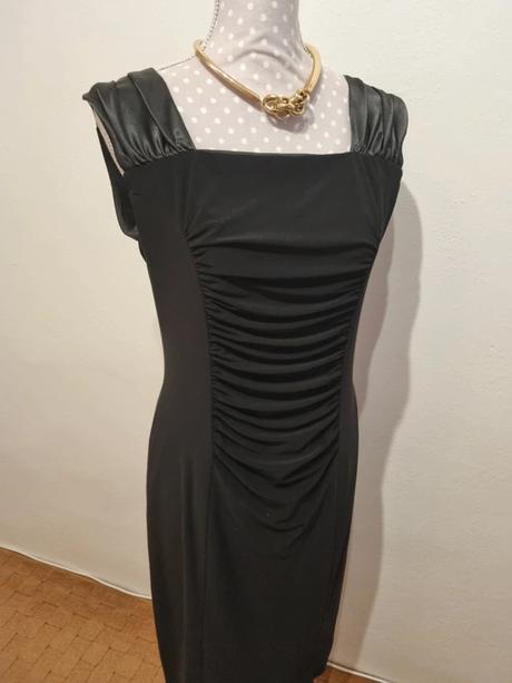 Čierne elegantné šaty joseph ribkoff veľ. 38/40, m