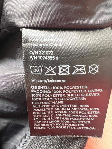 Americká bunda pre chlapca, h&m,158